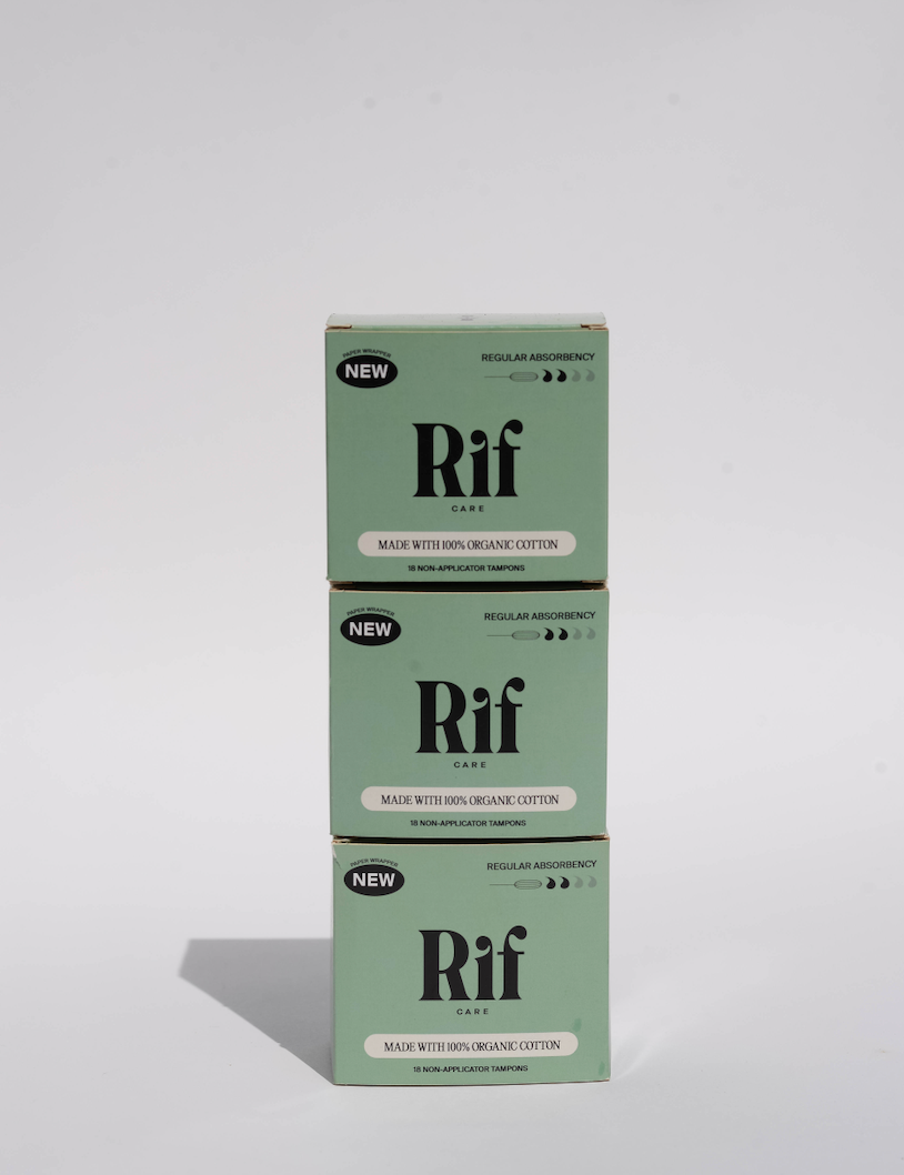 Organic Cotton Non-Applicator Tampons - Regular Absorbency-3